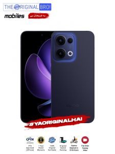 Oppo Reno 13 5G - 12GB RAM - 256GB Storage - PTA Approved - 12 Months Warranty - Blue - The Original Bro Mobiles - TOB33